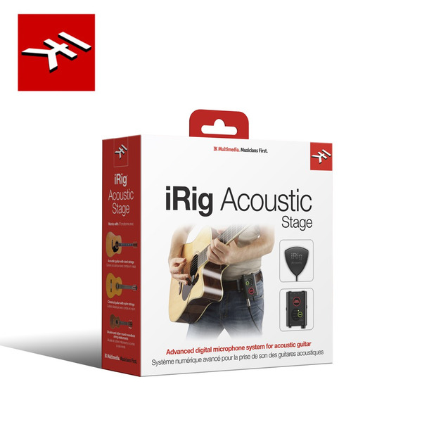 IK Multimedia iRig Acoustic Stage 木吉他數位拾音器系統【敦煌樂器