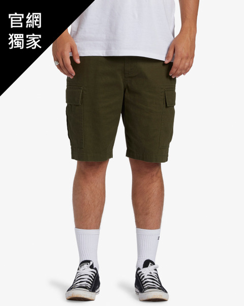 【官網獨家】Combat Cargo Shorts 工作短褲