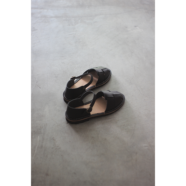 STEVE MONO - Artisanal Sandals 10/11 Black