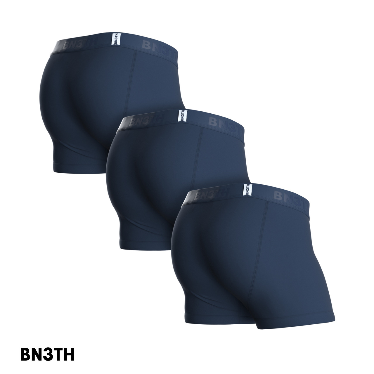 BN3TH 畢尼適 經典短版三件組-海軍藍
