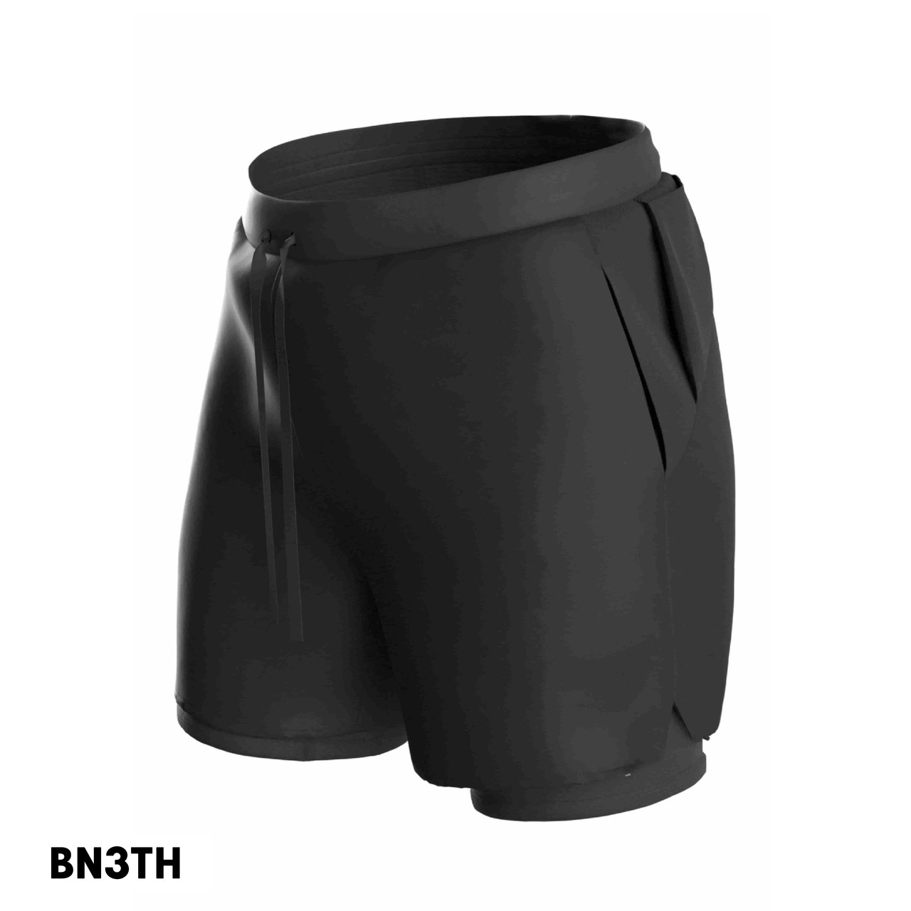 ​ ​BN3TH 畢尼適PRO ionic+™銀離子抗臭.運動升級-終極2IN1跑褲
